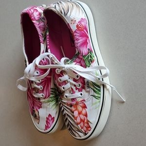 vans hawaiian floral